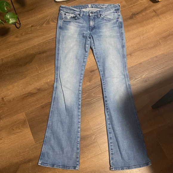 7 For All Mankind A Pocket Flare Jeans Size 29 - Picture 10 of 10